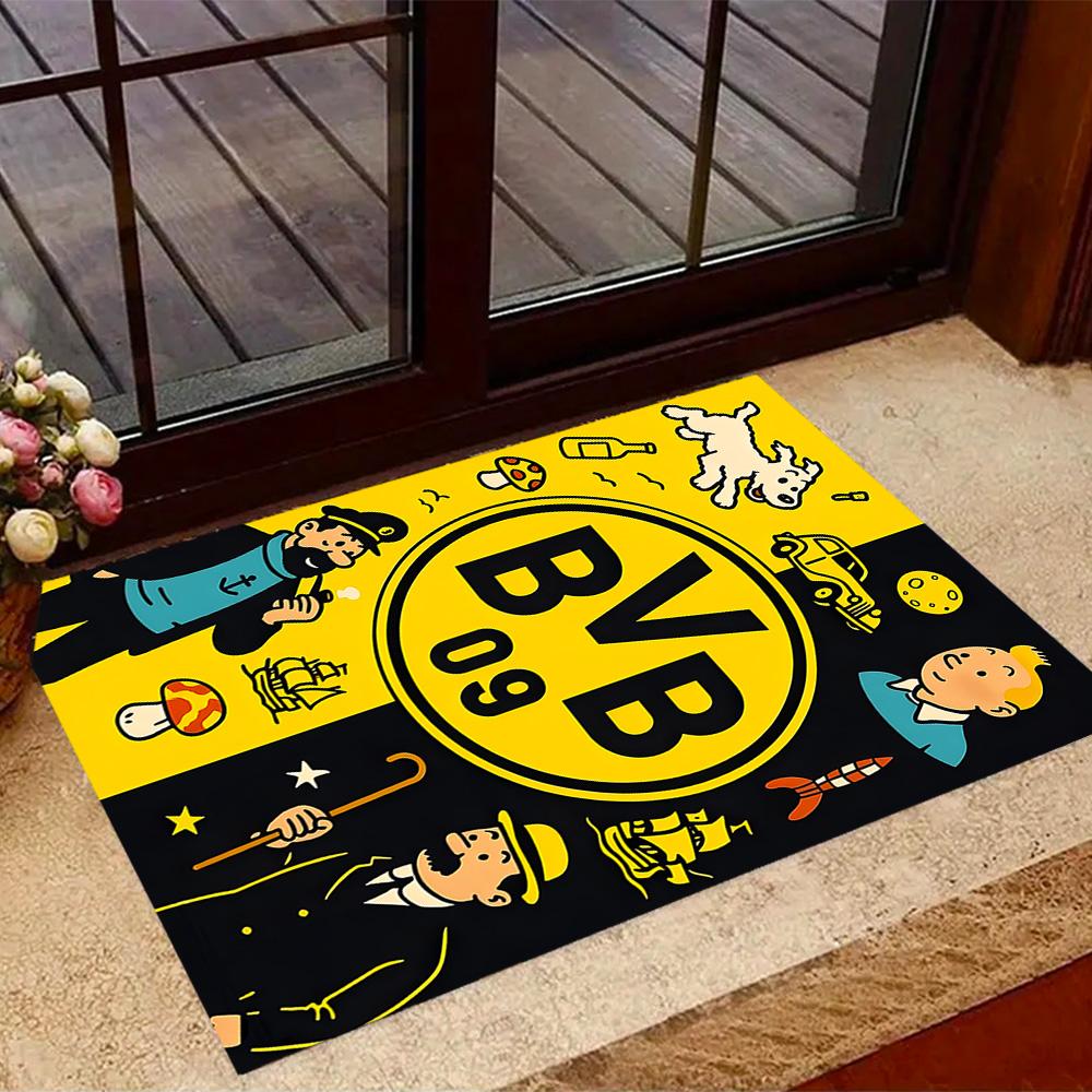 Bvb 09 logo Splatter Art Themed Anti-Slip Rugs - Polyester Home Decor, Suitable for Bedrooms, Living Rooms, Doorways, Studios, and Decorations 40cmx60cm
Bvb 09 logo Splatter Art Themed Anti-Slip Rugs - Polyester Home Decor, Suitable for Bedrooms, Living Rooms, Doorways, Studios, and Decorations 40cmx60cm