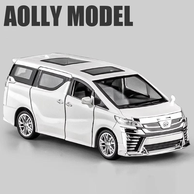 1:32 Vellfire HIACE MPV Car Model Toy Diecast Alloy Rubber Tires Vehicles Sound Light Pull Back Models Gifts for Children
1:32 Vellfire HIACE MPV Car Model Toy Diecast Alloy Rubber Tires Vehicles Sound Light Pull Back Models Gifts for Children