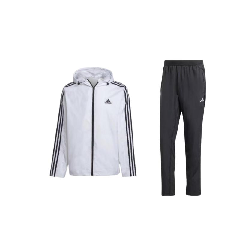Adidas Solid Color Striped Logo Zip-Up Hoodie Long Sleeve Straight Leg Mid-Waist Pants Casual Sports Suit Men suit IP4472+IB0382 XXL
Adidas Solid Color Striped Logo Zip-Up Hoodie Long Sleeve Straight Leg Mid-Waist Pants Casual Sports Suit Men suit IP4472+IB0382 XXL