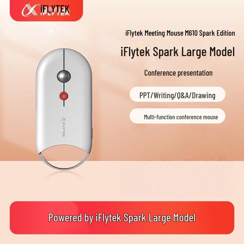 iFLYTEK M610 Spark AI Voice Mouse
iFLYTEK M610 Spark AI Voice Mouse