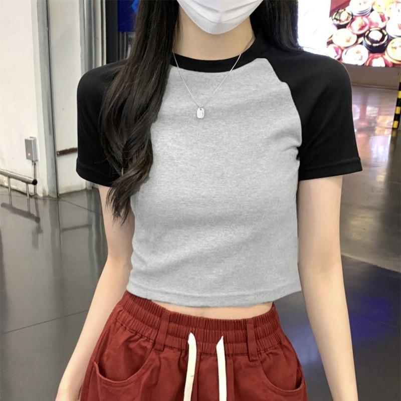 Women s Color Block Slim-Fit Tee - 92% Cotton, 8% Spandex, Short-Sleeved Hong Kong Style M (suggested for 90-104 lbs)
Women s Color Block Slim-Fit Tee - 92% Cotton, 8% Spandex, Short-Sleeved Hong Kong Style M (suggested for 90-104 lbs)