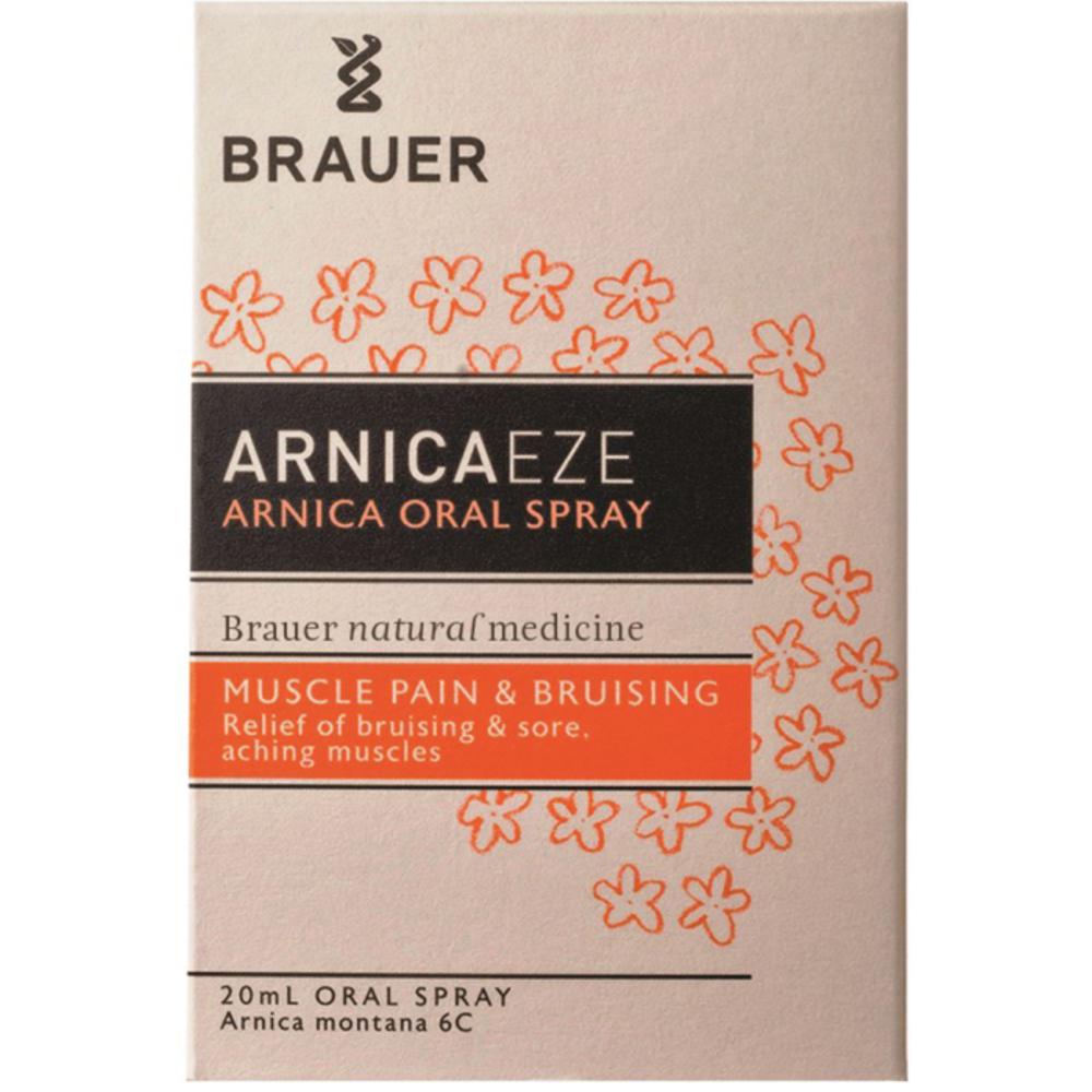 Brauer ArnicaEze Arnica (6C) Oral Spray 20ml
Brauer ArnicaEze Arnica (6C) Oral Spray 20ml