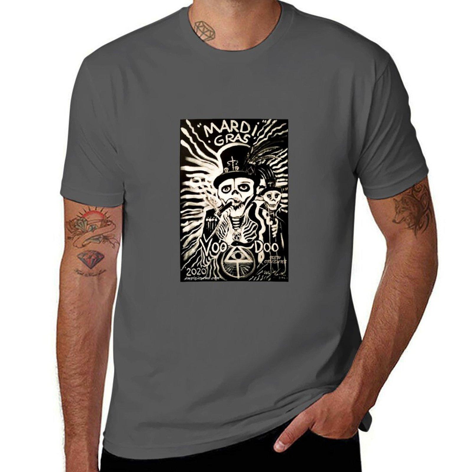 MARDI GRAS VOODOO 2020 POSTER AND TEE SHIRT T-Shirt printed t shirts for man cotton t shirt man T-Shirt 4XL
MARDI GRAS VOODOO 2020 POSTER AND TEE SHIRT T-Shirt printed t shirts for man cotton t shirt man T-Shirt 4XL