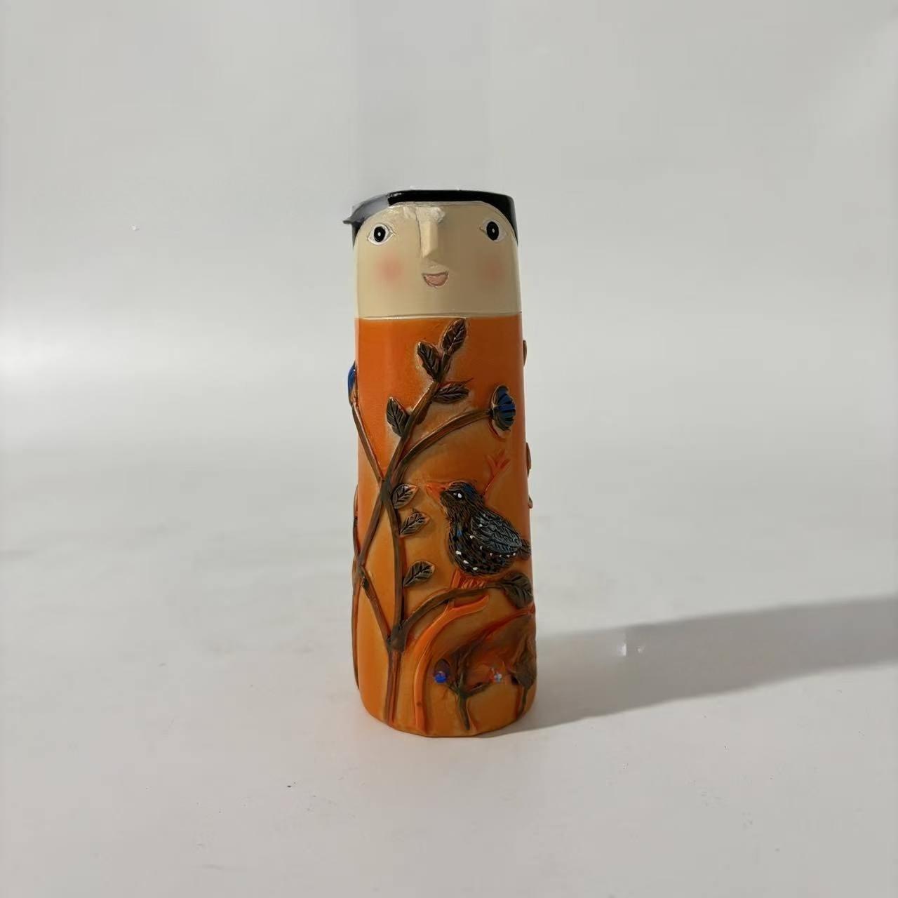 Hand Painted Floral Bud Vases Home Decor Indoor Outdoor Art Sculpture Decoration Resin flower vase living room decoration vases
Hand Painted Floral Bud Vases Home Decor Indoor Outdoor Art Sculpture Decoration Resin flower vase living room decoration vases