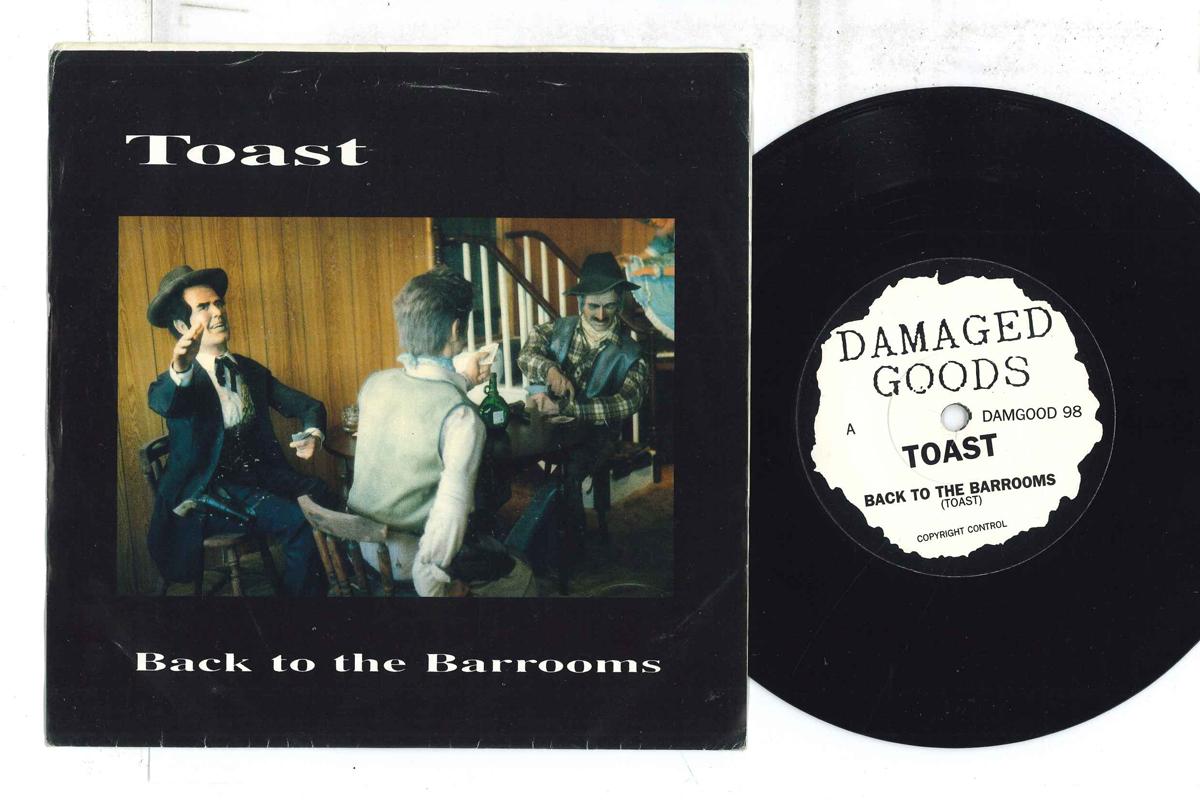 7inch Record TOAST - Back To The Barrooms / Nothing At A DAMGOOD98 DAMAGED GOODS 1996 UK Rock Used
7inch Record TOAST - Back To The Barrooms / Nothing At A DAMGOOD98 DAMAGED GOODS 1996 UK Rock Used