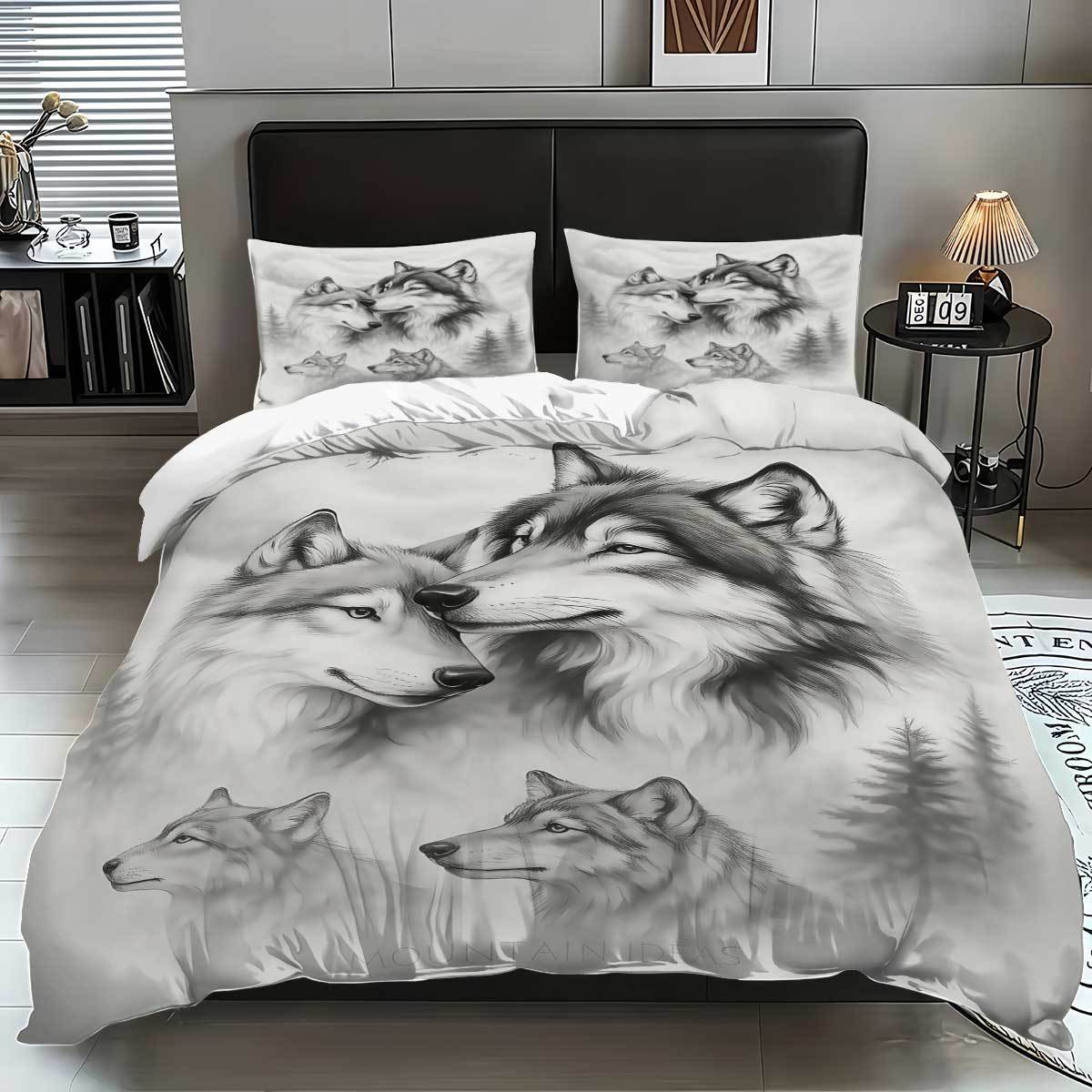 Digital Animal Wolf Cat Dog 3D Printed Bedding Set Cozy Soft Duvet Cover King Queen Twin Size Birthday Gift Bedroom Decoration EU Single 135x200cm
Digital Animal Wolf Cat Dog 3D Printed Bedding Set Cozy Soft Duvet Cover King Queen Twin Size Birthday Gift Bedroom Decoration EU Single 135x200cm