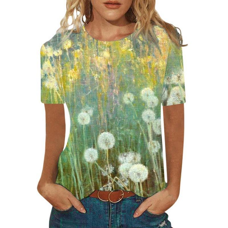 Женская летняя футболка с коротким рукавом и V-образным вырезом с 3D-принтом для женщин 6xl
Женская летняя футболка с коротким рукавом и V-образным вырезом с 3D-принтом для женщин 6xl