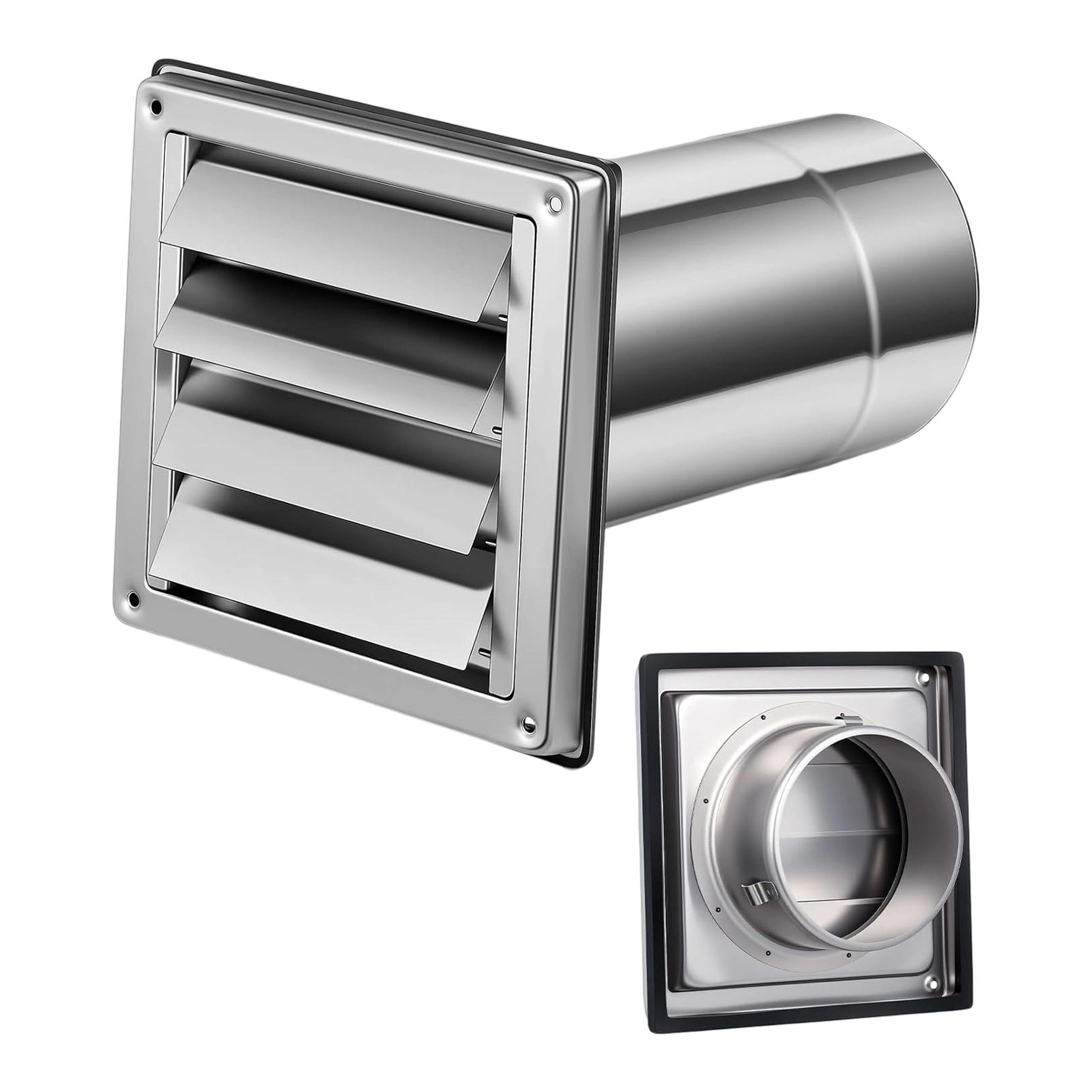 Air Vent Duct Grill Wall Square Tumble Air Outlet Stainless Steel Ventilation Cover Fan Outlet Easy to Install 1
Air Vent Duct Grill Wall Square Tumble Air Outlet Stainless Steel Ventilation Cover Fan Outlet Easy to Install 1