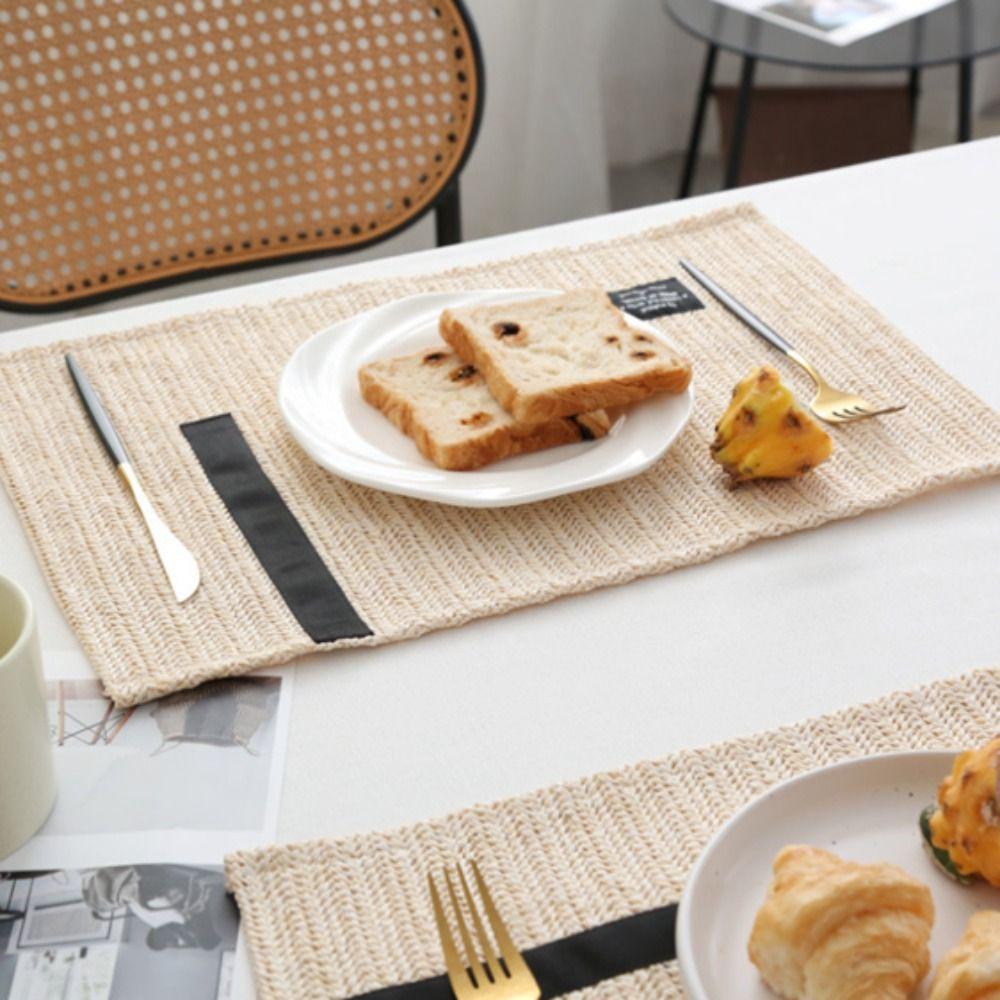 Cup Pad Thickened Woven Cotton Placemat Insulation Pad Anti Slip Table Mat INS Style 30*45CM Tableware Pad Table Decoration other
Cup Pad Thickened Woven Cotton Placemat Insulation Pad Anti Slip Table Mat INS Style 30*45CM Tableware Pad Table Decoration other
