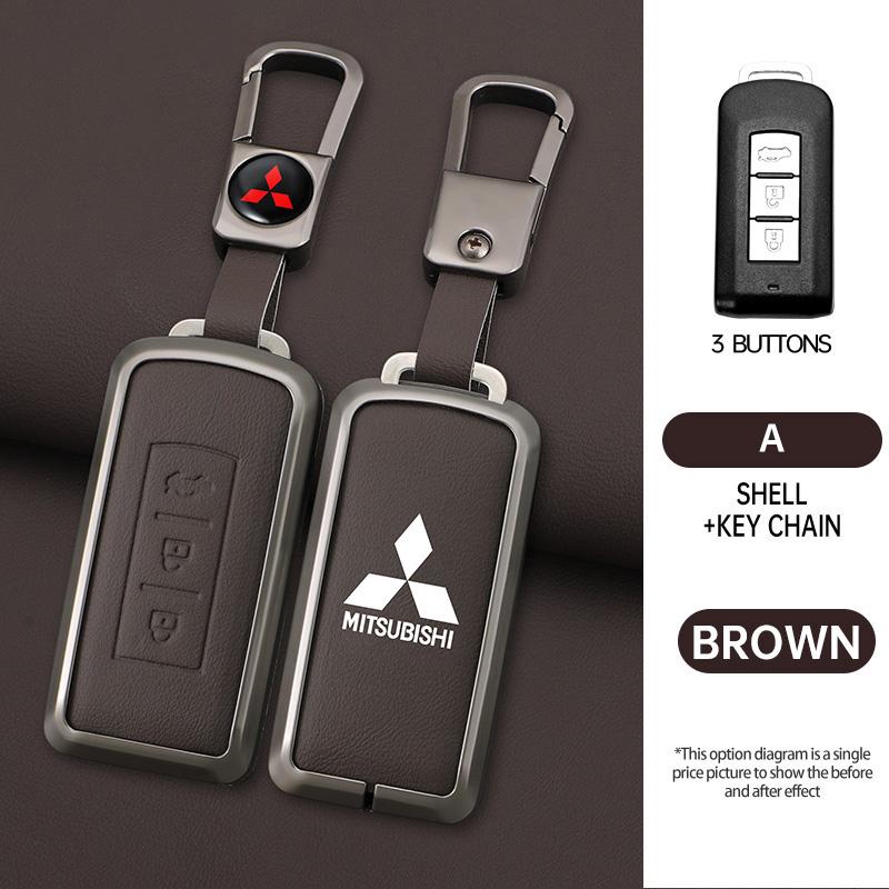 Leather Car Remote Key Case for Mitsubishi ASX LANCER Pajero Sport Outlander Eclipse Cross Keychain Full Cover Shell Accessories
Leather Car Remote Key Case for Mitsubishi ASX LANCER Pajero Sport Outlander Eclipse Cross Keychain Full Cover Shell Accessories