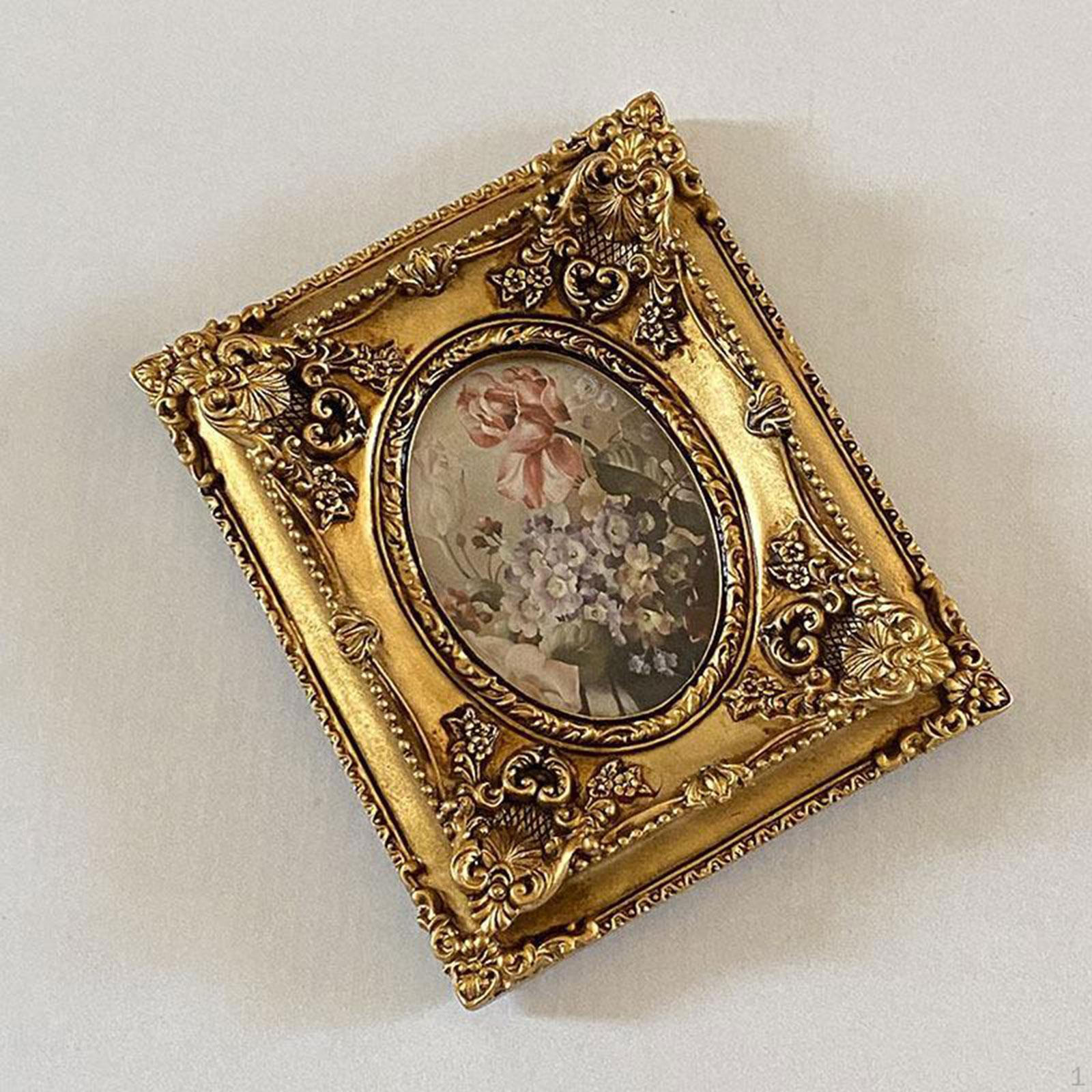 Embossed Photo Frame, Tabletop Wall Hanging Ornament, Ornate Resin Picture Frame Display Holder for
Embossed Photo Frame, Tabletop Wall Hanging Ornament, Ornate Resin Picture Frame Display Holder for