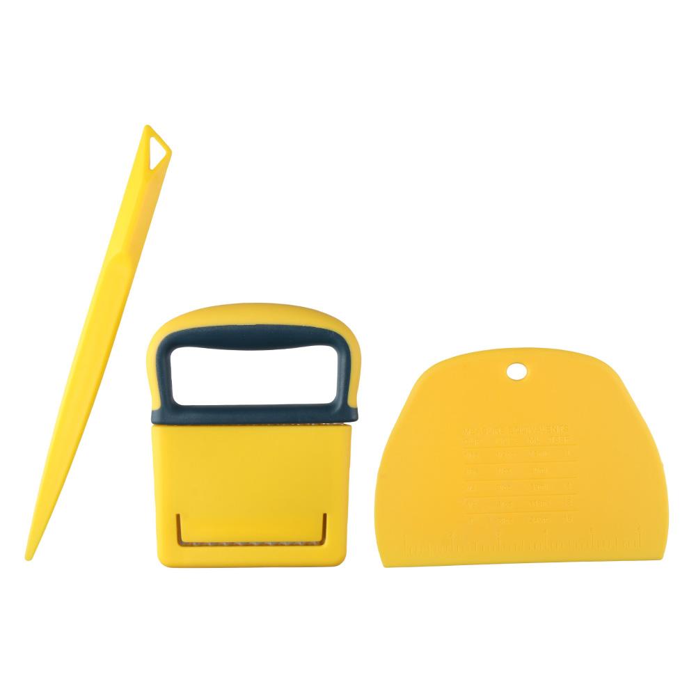 3pcs Plastic Wavy Knife Yellow French Fry Slicer Knife Plastic Dough/Cake Scraper Dough
3pcs Plastic Wavy Knife Yellow French Fry Slicer Knife Plastic Dough/Cake Scraper Dough