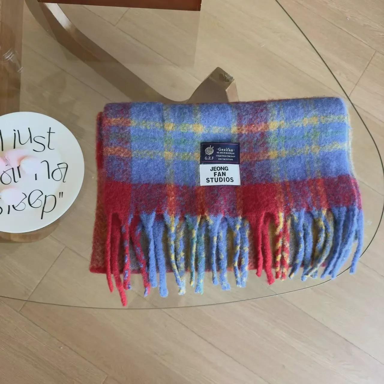 «Теплый шарф Mi Mi Unisex в красную и синюю клетку для осени и зимы»
«Теплый шарф Mi Mi Unisex в красную и синюю клетку для осени и зимы»