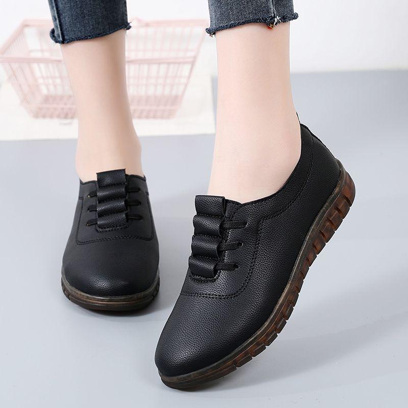 Old Beijing Mother Shoes Soft Sole Soft Sole One Pedal Single Shoes Women s Casual Non-slip Waterproof Flat Doudou Shoes 41 чорний
Old Beijing Mother Shoes Soft Sole Soft Sole One Pedal Single Shoes Women s Casual Non-slip Waterproof Flat Doudou Shoes 41 чорний
