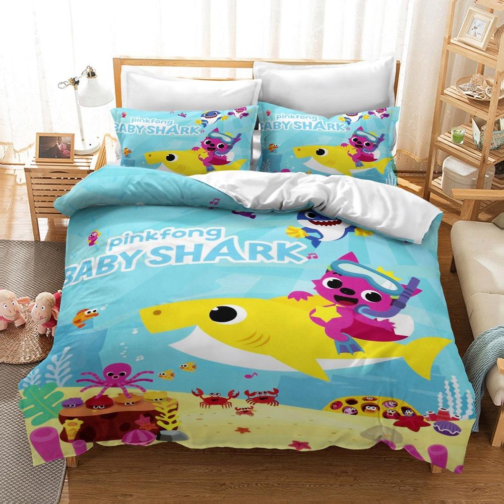 Bedding Kit, Shark Baby Series Size Three-Piece Quilt Cover EU Super King 260x220cm
Bedding Kit, Shark Baby Series Size Three-Piece Quilt Cover EU Super King 260x220cm