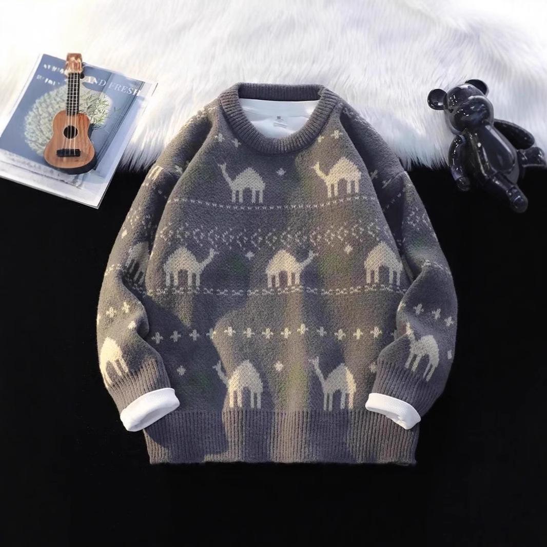 Men s 2024 Autumn/Winter Trendy Round Neck Knit Cardigan - Versatile, Loose Fit, Warm Wool Sweater XXL
Men s 2024 Autumn/Winter Trendy Round Neck Knit Cardigan - Versatile, Loose Fit, Warm Wool Sweater XXL