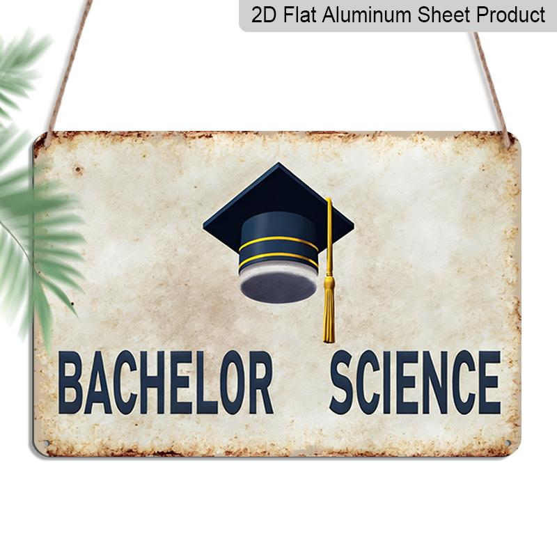 2D Flat, 1pc BSc Degree Wall Art - Vintage BSc Bachelor of Science Graduation Cap Sign, Aluminium Academic Diploma Plaque Suitable for Dorm, Office 20*30cm
2D Flat, 1pc BSc Degree Wall Art - Vintage BSc Bachelor of Science Graduation Cap Sign, Aluminium Academic Diploma Plaque Suitable for Dorm, Office 20*30cm