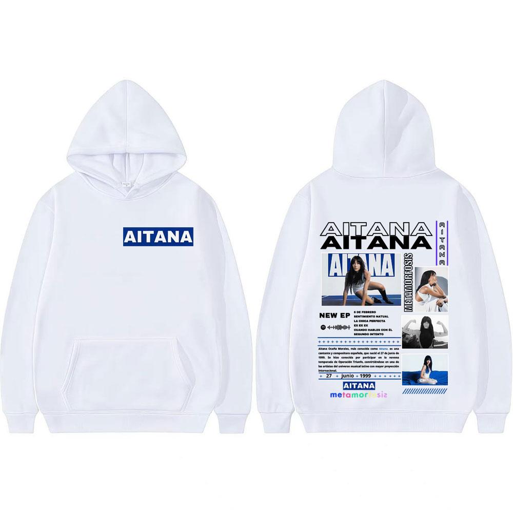Aitana Metamorfosis Album Tour 2025 Graphics Hoodies Men Women Clothing Fashion Oversized Hoodie High Street Hip Hop Sweatshirts S
Aitana Metamorfosis Album Tour 2025 Graphics Hoodies Men Women Clothing Fashion Oversized Hoodie High Street Hip Hop Sweatshirts S