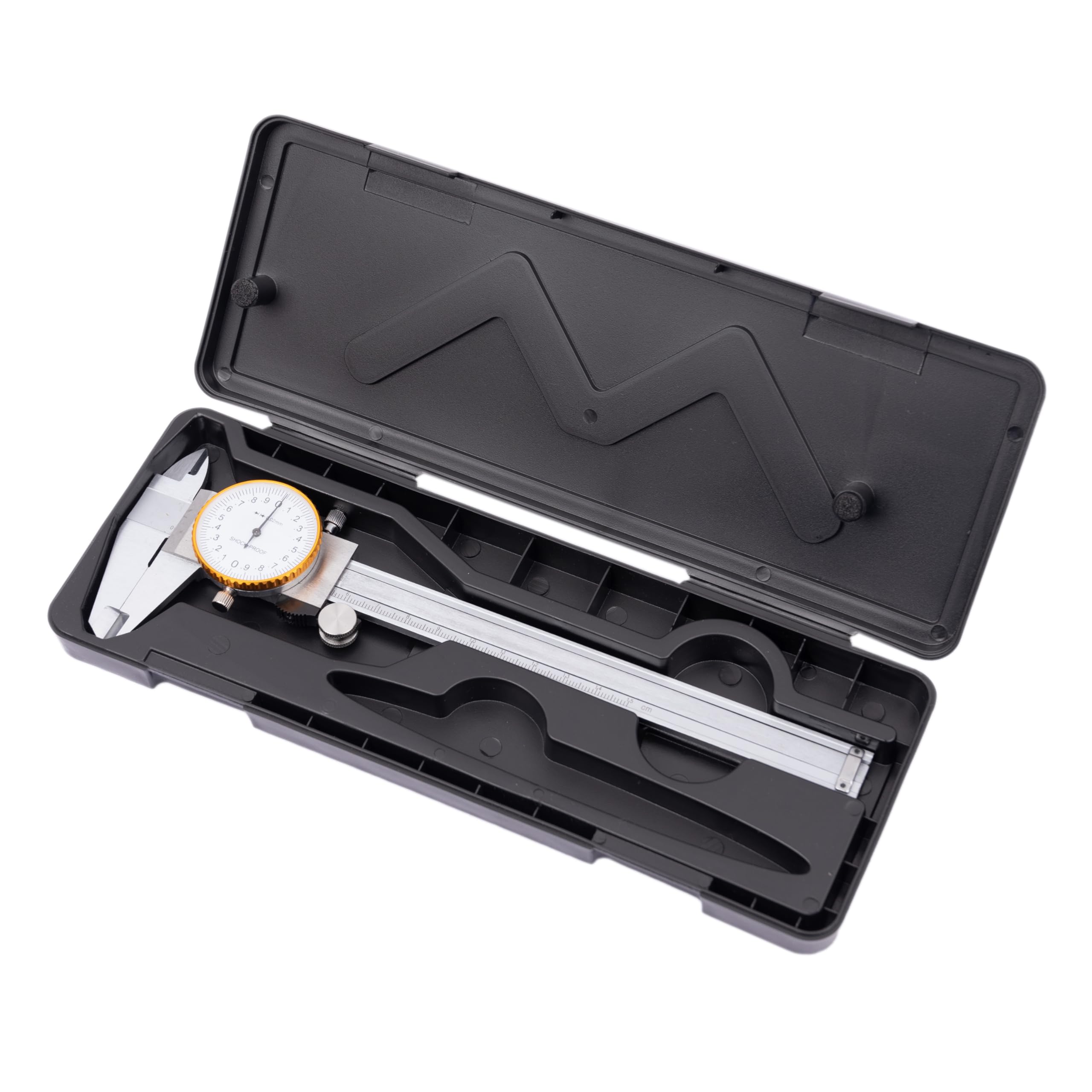 Caliper Measurement Carbon Steel Pocket Caliper 150mm Outer Diameter Inner Diameter Step Measuring Vernier Dial Caliper with Dial HFS(R)
Caliper Measurement Carbon Steel Pocket Caliper 150mm Outer Diameter Inner Diameter Step Measuring Vernier Dial Caliper with Dial HFS(R)