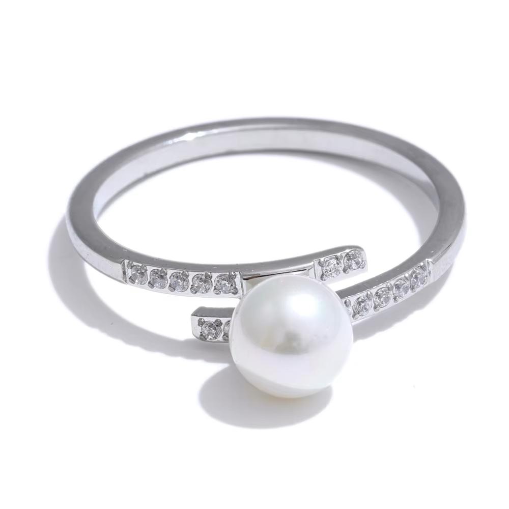 Yhpup Korean Style Imitation Pearls Chic Zirconia Thin Ring for Women Stainless Steel High Quality Fashion Finger Jewelry Gift 9
Yhpup Korean Style Imitation Pearls Chic Zirconia Thin Ring for Women Stainless Steel High Quality Fashion Finger Jewelry Gift 9
