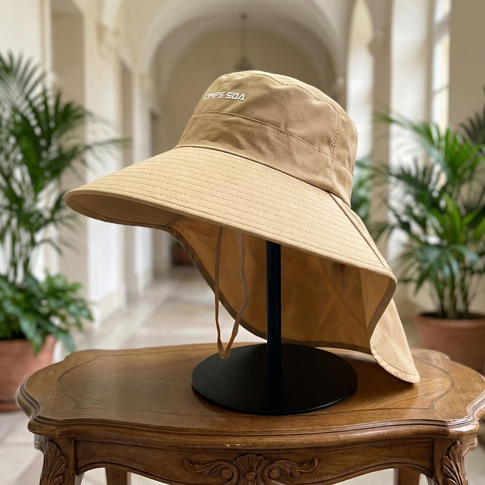 Women Summer Wide Brim Sun Hat with Ponytail Hole Adjustable Chin Strap UV Protection Beach Fishing Safari Cap 1 piece pack хаки
Women Summer Wide Brim Sun Hat with Ponytail Hole Adjustable Chin Strap UV Protection Beach Fishing Safari Cap 1 piece pack хаки