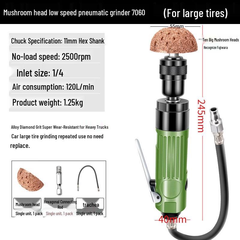 TURBOSUN Pneumatic Die Grinder 7060 CN plug (adapter included)
TURBOSUN Pneumatic Die Grinder 7060 CN plug (adapter included)
