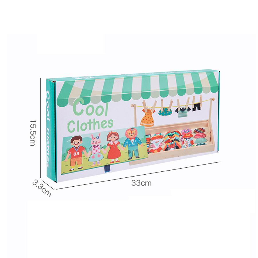 Wooden Kids Clothes Drying Dress-Up Puzzle Jigsaw Montessori Games Toys Thinking Games Educational Matching Sorting Toys
Wooden Kids Clothes Drying Dress-Up Puzzle Jigsaw Montessori Games Toys Thinking Games Educational Matching Sorting Toys
