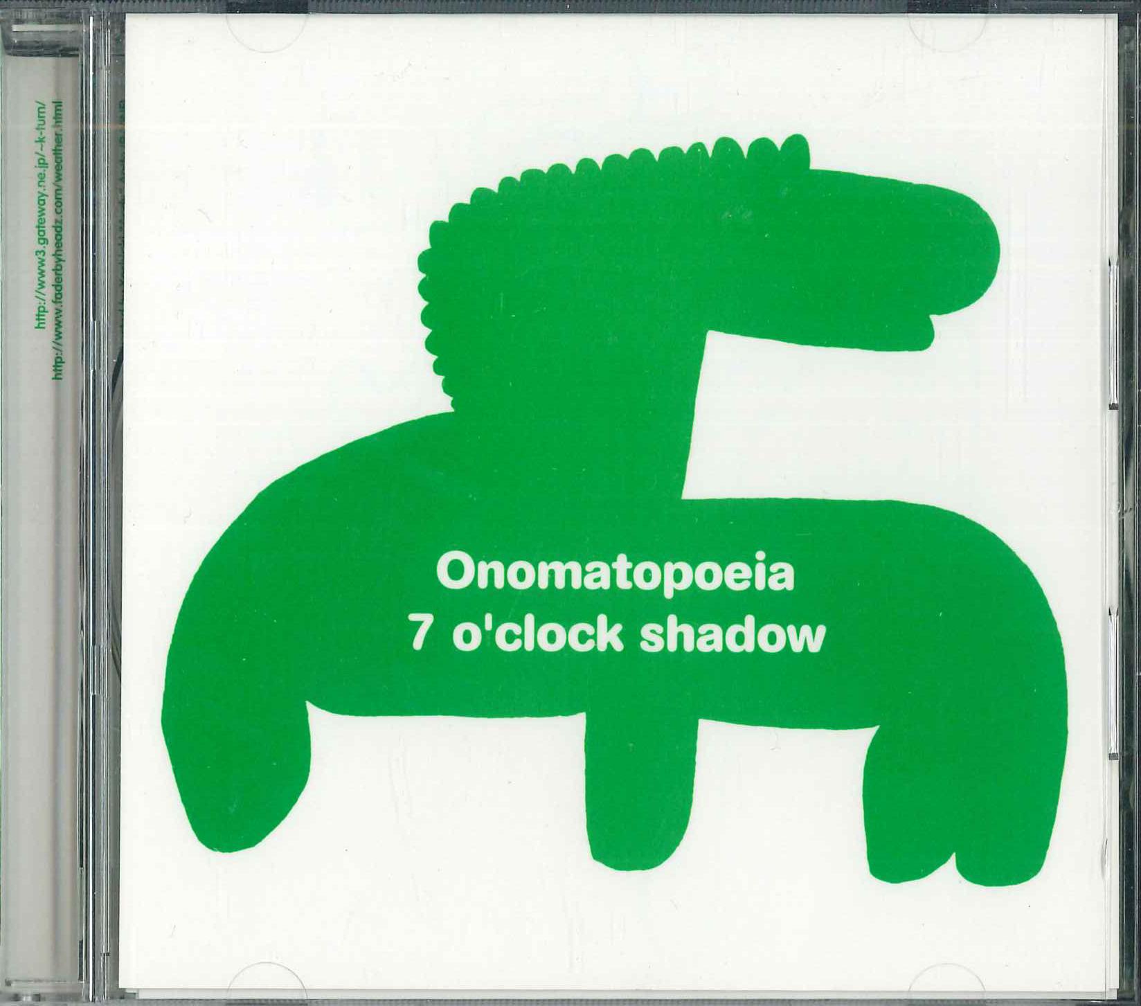 CD 7 O’CLOCK SHADOW - onomatopoeia PCD5814 Weather 2001 Japan ObiDance & Electronica Used
CD 7 O’CLOCK SHADOW - onomatopoeia PCD5814 Weather 2001 Japan ObiDance & Electronica Used