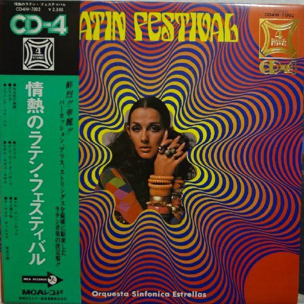 LP Record ORQUESTA SINFONICA ESTRELLAS Latin Festival 4CH Quadraphonic CD4M7002 MCA Japan Obi Latin Used
LP Record ORQUESTA SINFONICA ESTRELLAS Latin Festival 4CH Quadraphonic CD4M7002 MCA Japan Obi Latin Used