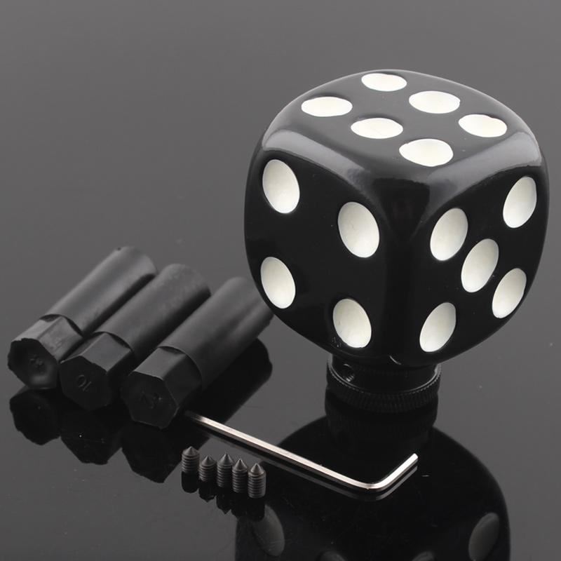 Custom Dice Style Universal Car Stick Gear Shift Knob Lever Shifter For Sedan Coupe Suv Crossover Wagon Hatchback Truck
Custom Dice Style Universal Car Stick Gear Shift Knob Lever Shifter For Sedan Coupe Suv Crossover Wagon Hatchback Truck