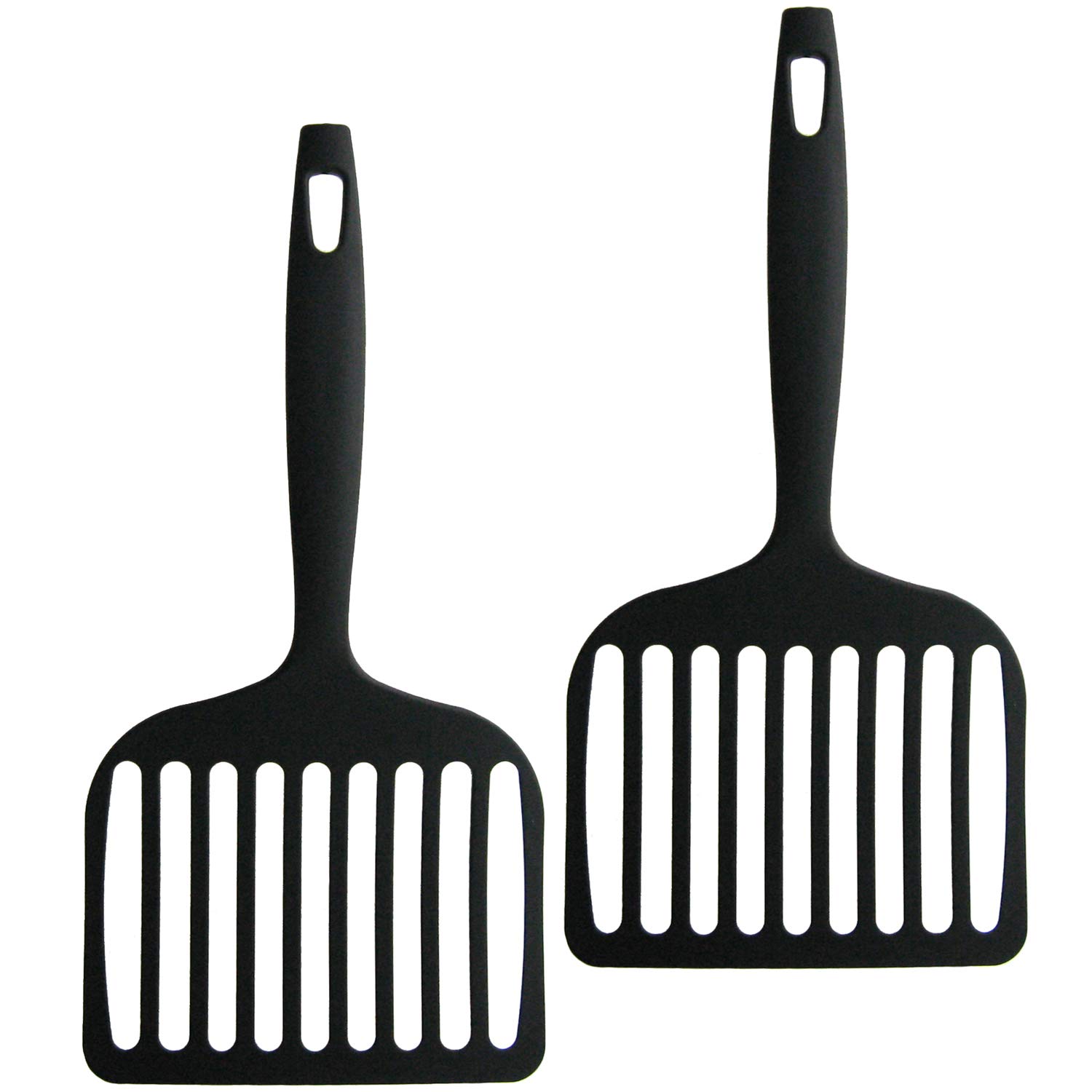Nagao Tsubamesanjo Okonomiyaki Spatula Large 2 Pieces 66 Nylon Black Made in Japan 
Nagao Tsubamesanjo Okonomiyaki Spatula Large 2 Pieces 66 Nylon Black Made in Japan