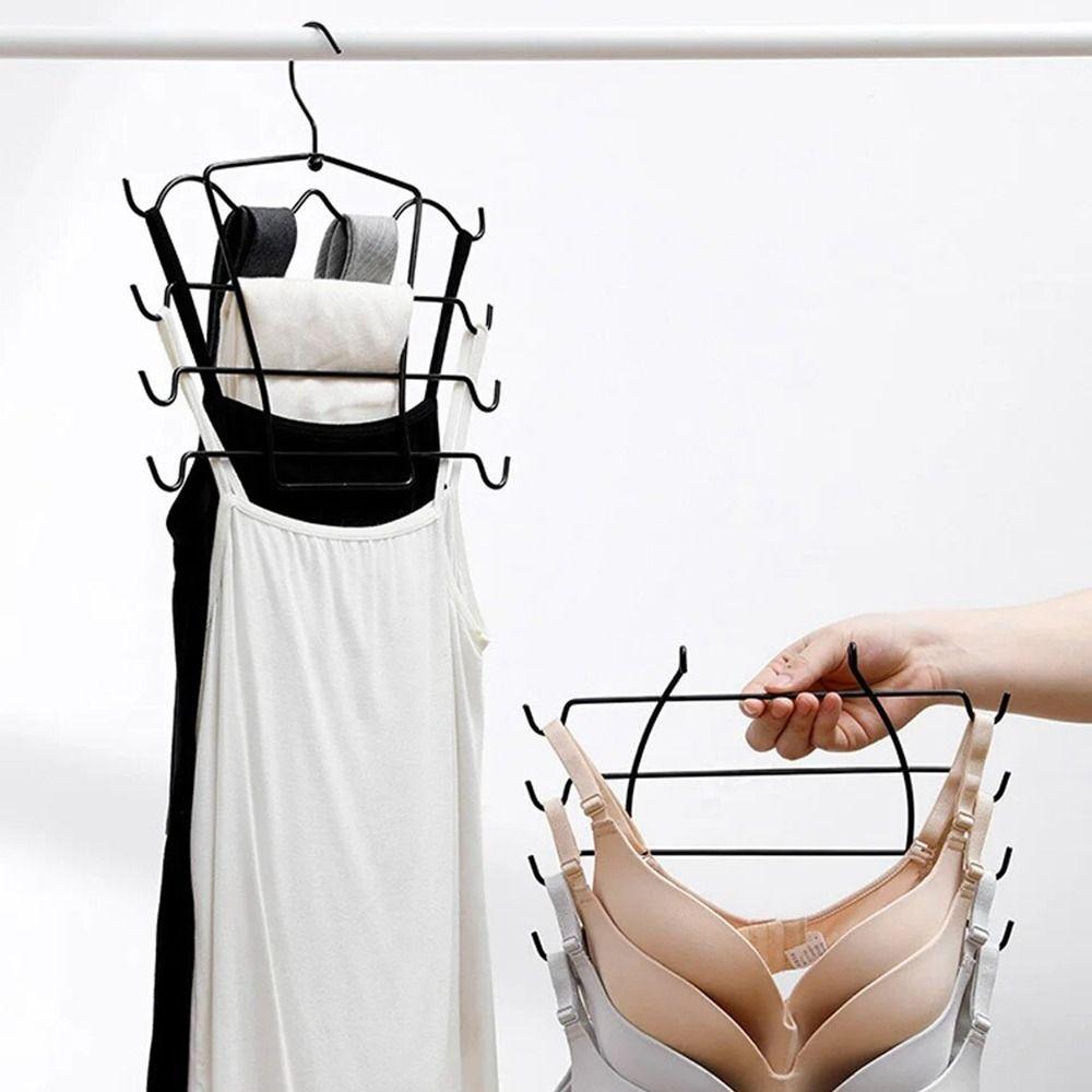 Iron Folding Tank Top Hangers Black/White Bra Storage Rack Multifunctional Bra Hanger Bathroom
Iron Folding Tank Top Hangers Black/White Bra Storage Rack Multifunctional Bra Hanger Bathroom