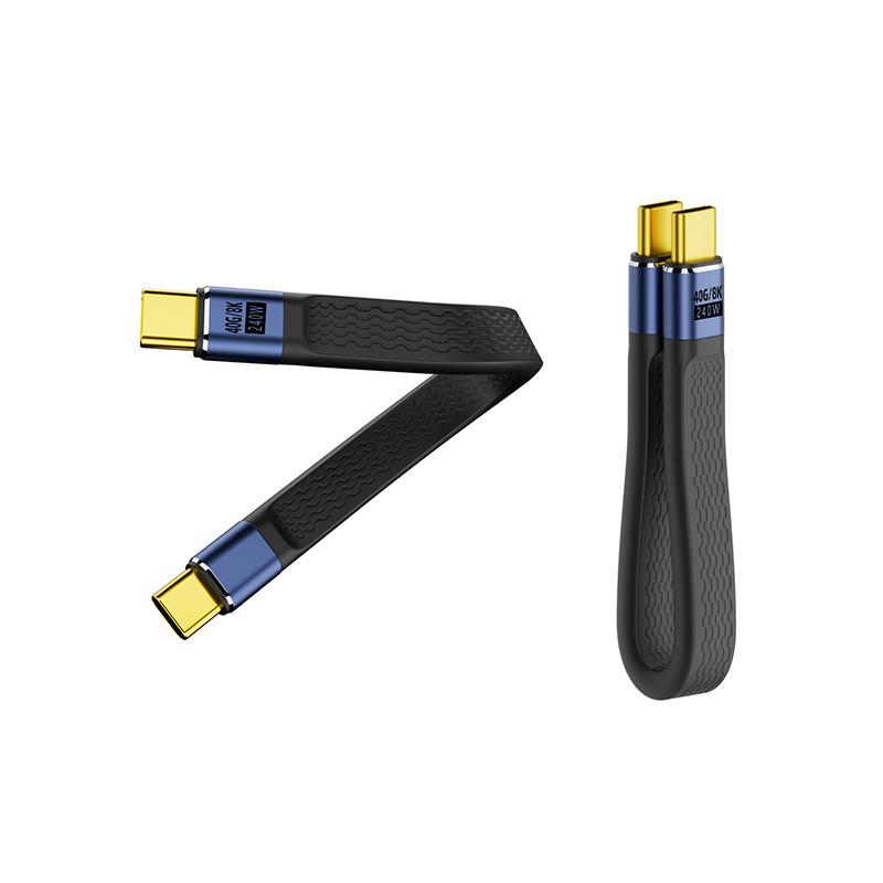 Usb4 Type C To C Short E-Marker Cable Video Data Charge 3 In 1 With Key Chain чорний
Usb4 Type C To C Short E-Marker Cable Video Data Charge 3 In 1 With Key Chain чорний