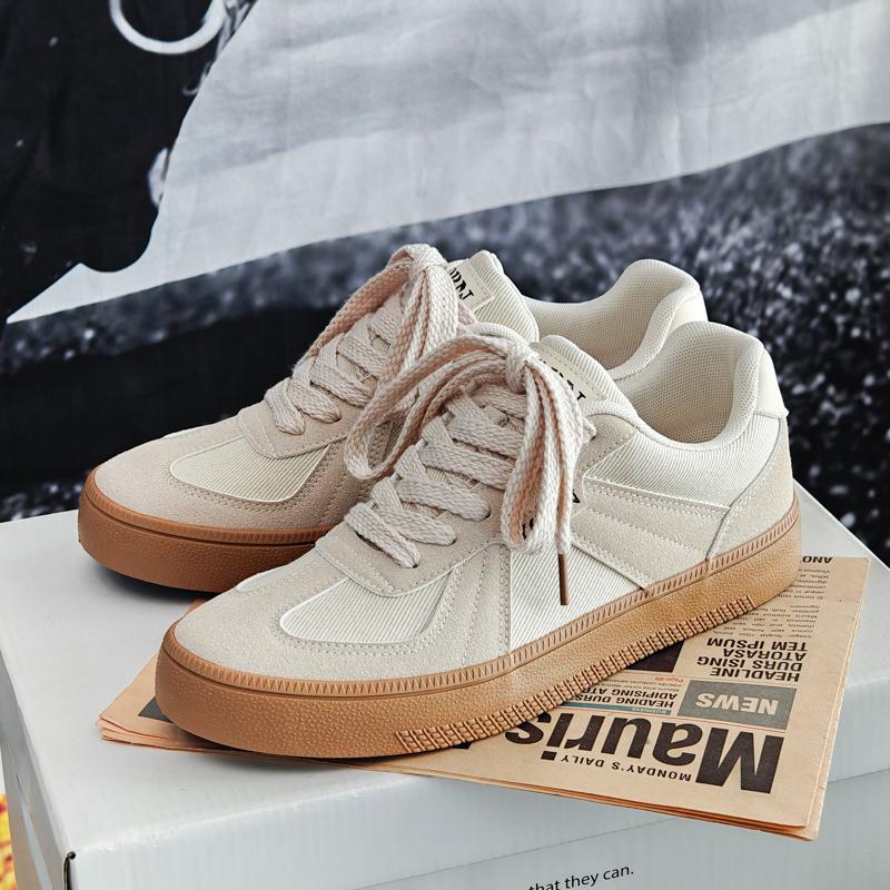 New German training shoes men s 2025 classic niche retro canvas shoes casual sports round head flat bottom breathable board shoes tide 44 бежевый
New German training shoes men s 2025 classic niche retro canvas shoes casual sports round head flat bottom breathable board shoes tide 44 бежевый