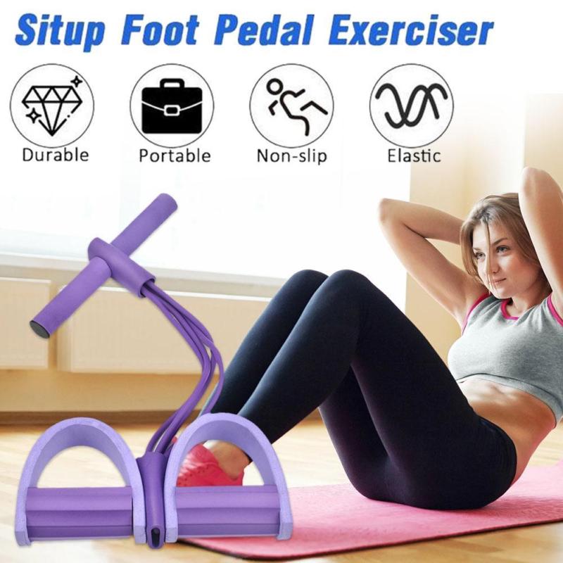 Home Sport Equipment Fitness Elastic Sit Up 2 Pull Rope Abdominal Exerciser S1D6 фіолетовий
Home Sport Equipment Fitness Elastic Sit Up 2 Pull Rope Abdominal Exerciser S1D6 фіолетовий