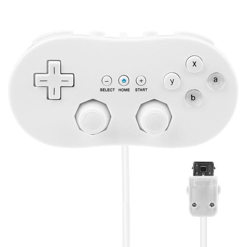 2x 1x Wired Classic Controller For Nintendo Wii/Wii U Remote
2x 1x Wired Classic Controller For Nintendo Wii/Wii U Remote