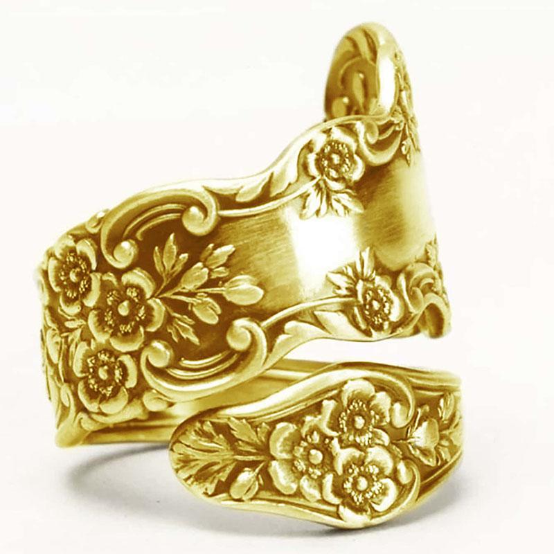 CAOSHI Luxury Vintage Carved Flower Finger Rings Birthday Gift for Women Retro Party Metallic Style Accessories Ladies Jewelry 6
CAOSHI Luxury Vintage Carved Flower Finger Rings Birthday Gift for Women Retro Party Metallic Style Accessories Ladies Jewelry 6