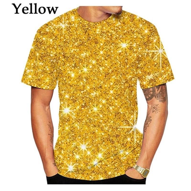 New casual short sleeved T-shirt, full of fun, gold color, suitable for both men and women, suitable for sports XS
New casual short sleeved T-shirt, full of fun, gold color, suitable for both men and women, suitable for sports XS