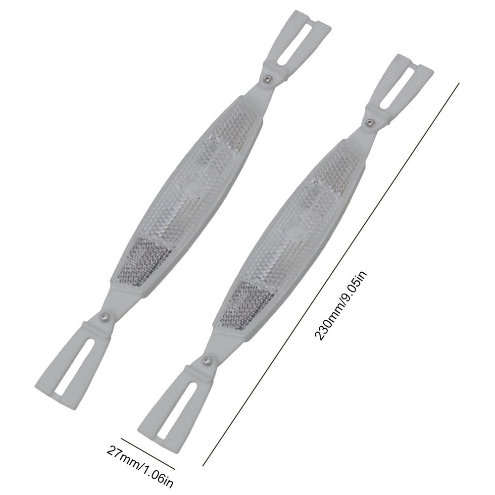 Tire Reflective Spoke 1 Pair Bright Bikes Spoke Reflectors practical Safety Warning Bicycle Accessories Enhances Night Riding срібний
Tire Reflective Spoke 1 Pair Bright Bikes Spoke Reflectors practical Safety Warning Bicycle Accessories Enhances Night Riding срібний
