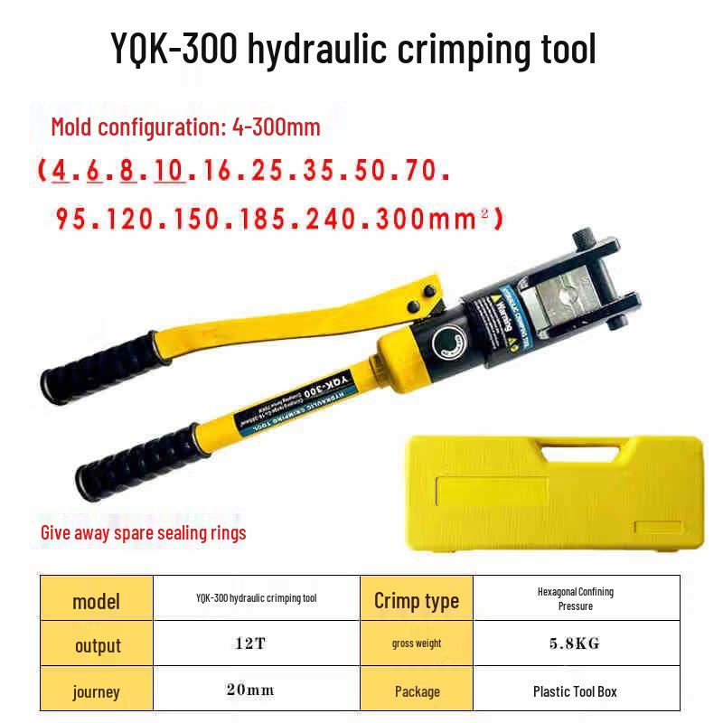 Manual Hydraulic Wire Crimping Pliers
Manual Hydraulic Wire Crimping Pliers