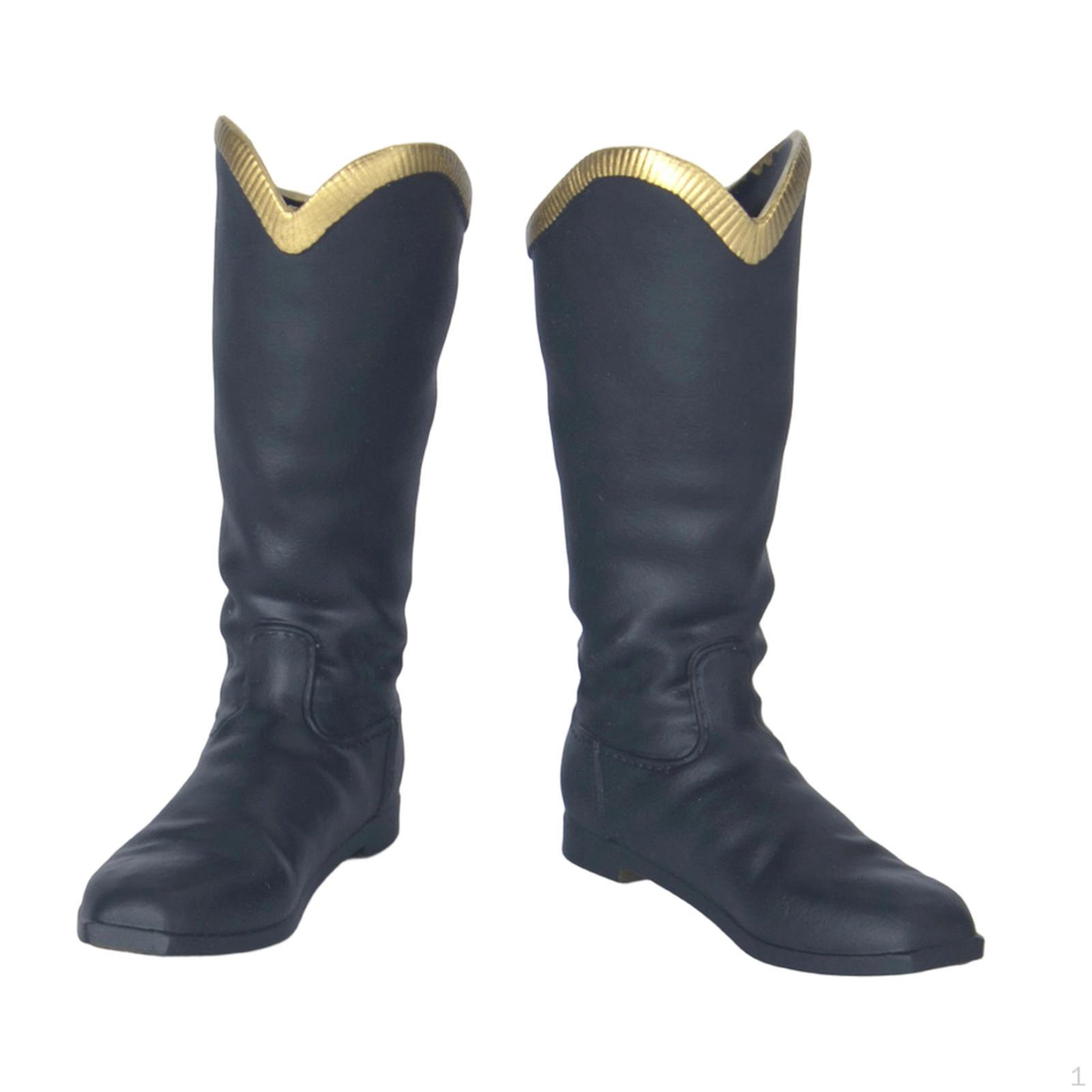 1/6 Male Figure Shoes High Tube Boots Collectible Trendy Formal for Hobby Toy Dress up Accessory 12
1/6 Male Figure Shoes High Tube Boots Collectible Trendy Formal for Hobby Toy Dress up Accessory 12