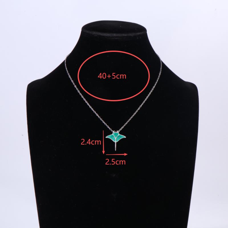 New 1Pc Ocean Blue Manta Pendant Necklace For Women Fashionable Cute Design Daily Wear Jewelry Gift
New 1Pc Ocean Blue Manta Pendant Necklace For Women Fashionable Cute Design Daily Wear Jewelry Gift