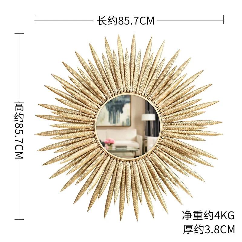Европейская роскошь кованая стена цветок солнца декоративное зеркало отель домашний диван фон 3D стерео настенные украшения декор золотой
Европейская роскошь кованая стена цветок солнца декоративное зеркало отель домашний диван фон 3D стерео настенные украшения декор золотой