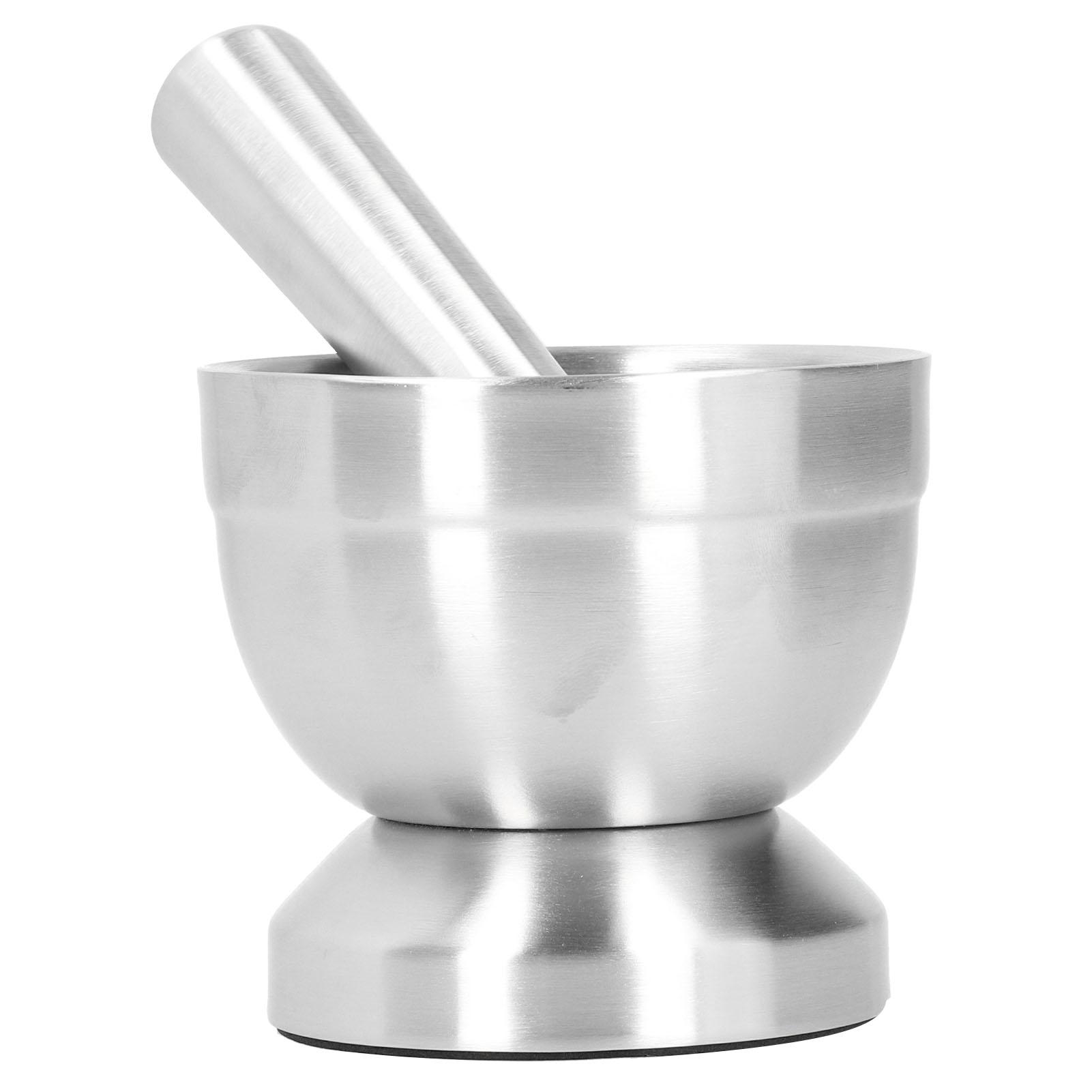 Mortar Pestle Set Stainless Steel Manual Garlic Press Grinder Crusher Kitchen AccessoryL L
Mortar Pestle Set Stainless Steel Manual Garlic Press Grinder Crusher Kitchen AccessoryL L