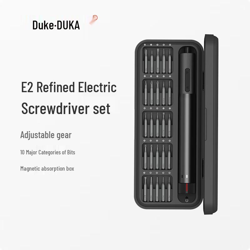 Duke Cordless Electric Screwdriver Set CN plug (adapter included)
Duke Cordless Electric Screwdriver Set CN plug (adapter included)