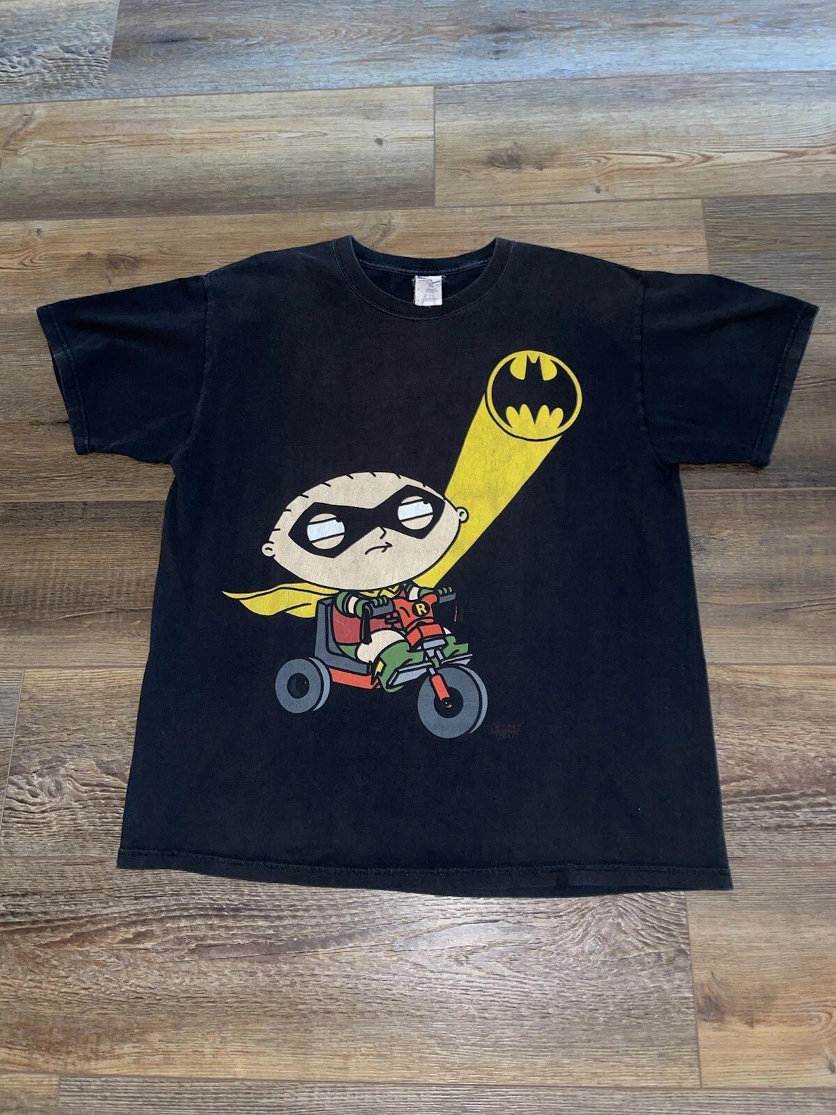 Family Guy Justice League Vintage Tee Stewie Griffen Tee Size Large S
Family Guy Justice League Vintage Tee Stewie Griffen Tee Size Large S
