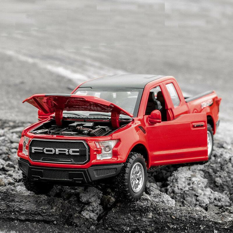 Високоякісна іграшкова модель пікапа Ford Raptor F150 з литого сплаву 132 зі звуковими та світловими ефектами червоний
Високоякісна іграшкова модель пікапа Ford Raptor F150 з литого сплаву 132 зі звуковими та світловими ефектами червоний