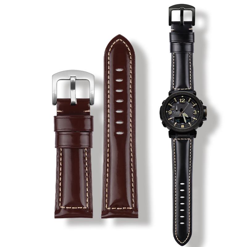 Ремешок для часов из воловьей кожи для casio PRG-600YB PRG-650 PRW-6600, винтажный ремешок для часов из натуральной кожи Crazy Horse, 24 мм
Ремешок для часов из воловьей кожи для casio PRG-600YB PRG-650 PRW-6600, винтажный ремешок для часов из натуральной кожи Crazy Horse, 24 мм