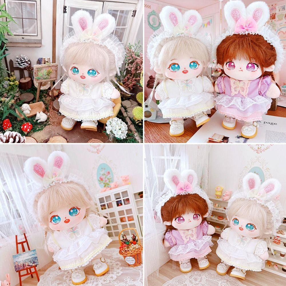 Clothes Idol Doll Outfit Wedding Dress Fashion Doll Skirt 20cm Doll Clothes Rabbit Ear Headband
Clothes Idol Doll Outfit Wedding Dress Fashion Doll Skirt 20cm Doll Clothes Rabbit Ear Headband
