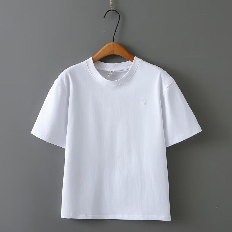 Women s Plus Size Embroidered Cotton T-Shirt - Short Sleeve, Solid Color, Versatile Summer Fashion Top (2025). 2XL білий
Women s Plus Size Embroidered Cotton T-Shirt - Short Sleeve, Solid Color, Versatile Summer Fashion Top (2025). 2XL білий